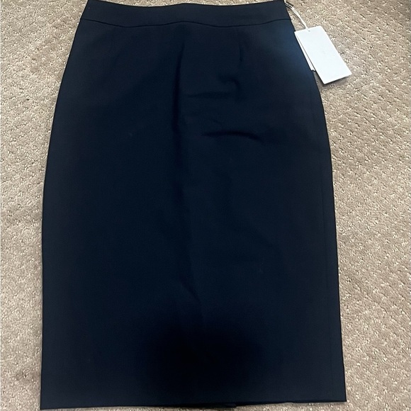 NWT BOSS Hugo Boss Pencil Skirt | Size 0 | Open Blue | Classic Workwear - Picture 3 of 11
